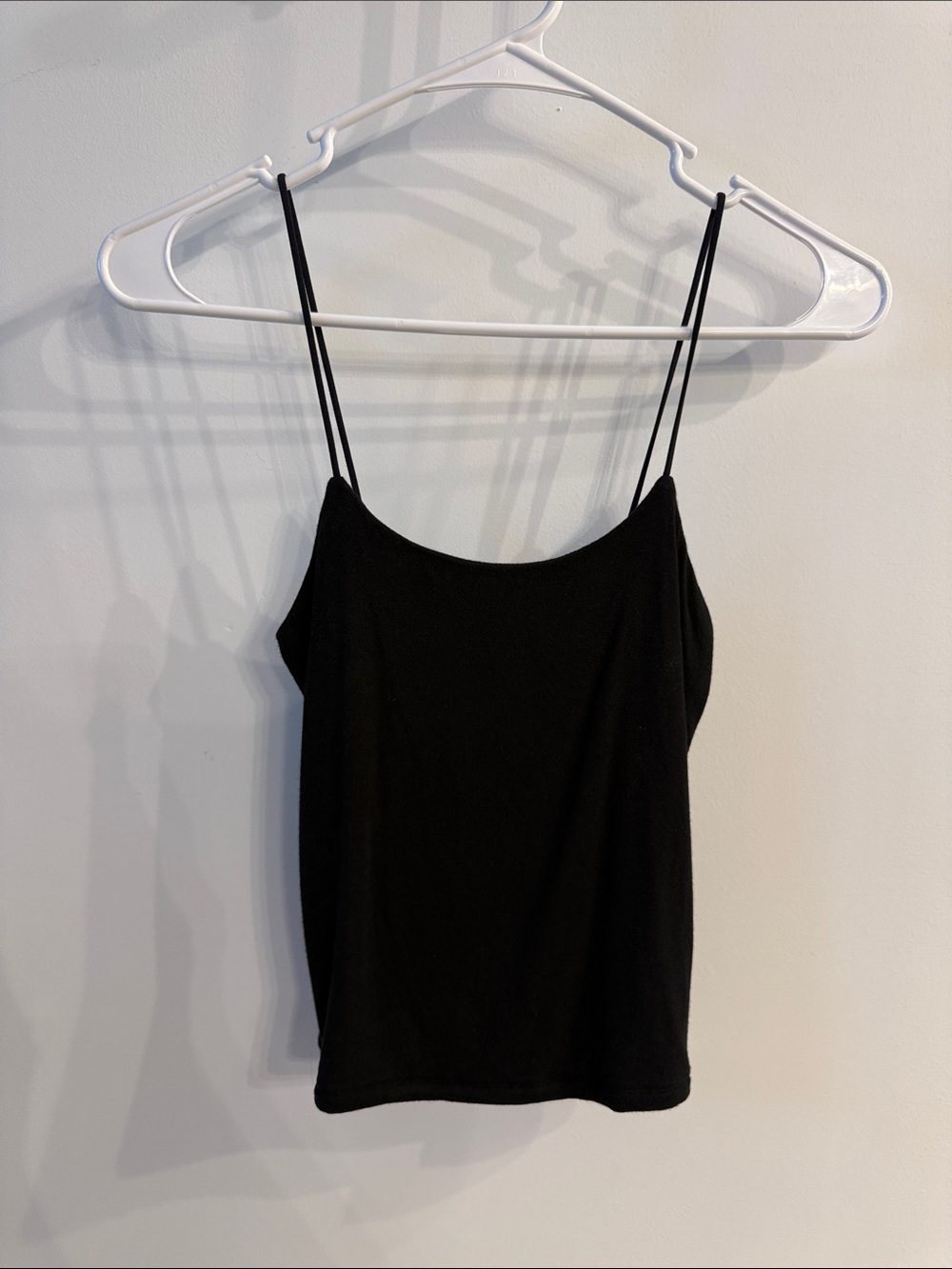 Zenana Black cropped Camisole